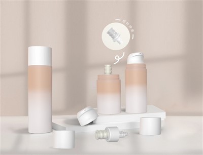 Svart loftlaus dæluflaska